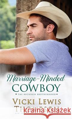 Marriage-Minded Cowboy Vicki Thompson 9781638039655 Ocean Dance Press LLC - książka