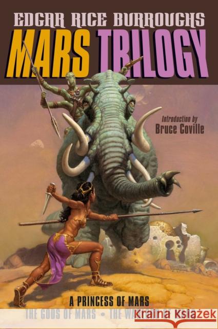 Mars Trilogy: A Princess of Mars/The Gods of Mars/The Warlord of Mars Edgar Rice Burroughs Various Artists 9781442423879 Simon & Schuster Children's Publishing - książka