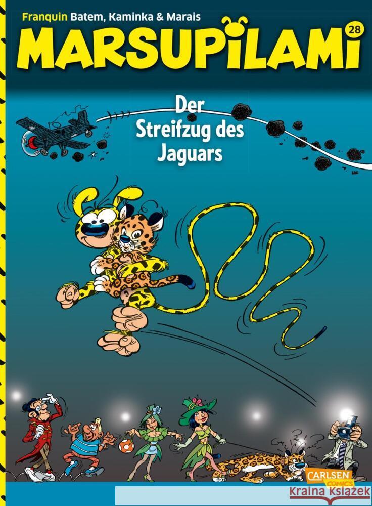 Marsupilami 28: Der Streifzug des Jaguars Franquin, André 9783551796721 Carlsen Comics - książka