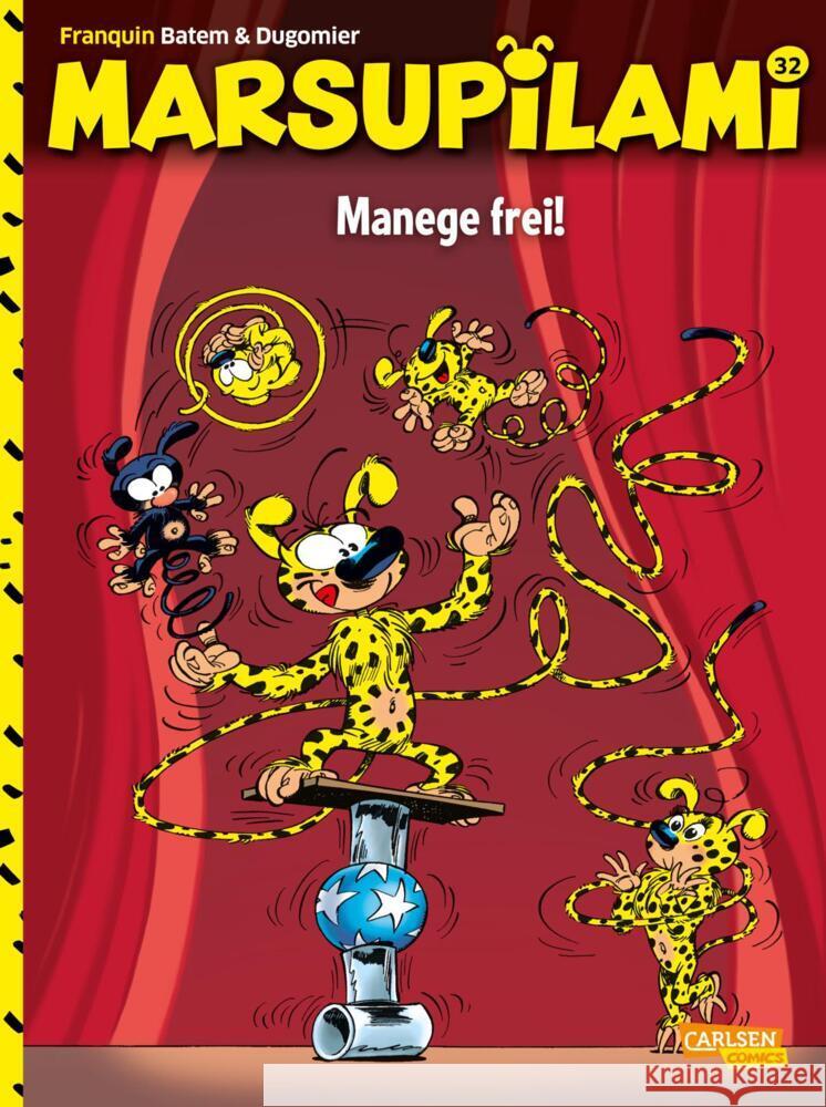 Marsupilami 32: Manege frei! Franquin, André, Dugomier 9783551796806 Carlsen Comics - książka