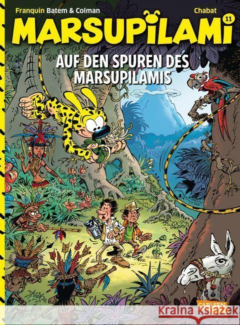 Marsupilami - Auf den Spuren des Marsupilamis Franquin, André; Colman, Stéphan; Chabat, Alain 9783551799111 Carlsen - książka