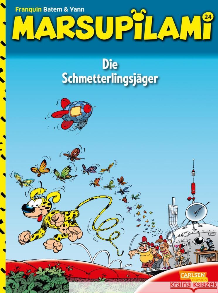 Marsupilami - Die Schmetterlingsjäger Yann, Franquin, André 9783551784094 Carlsen Comics - książka