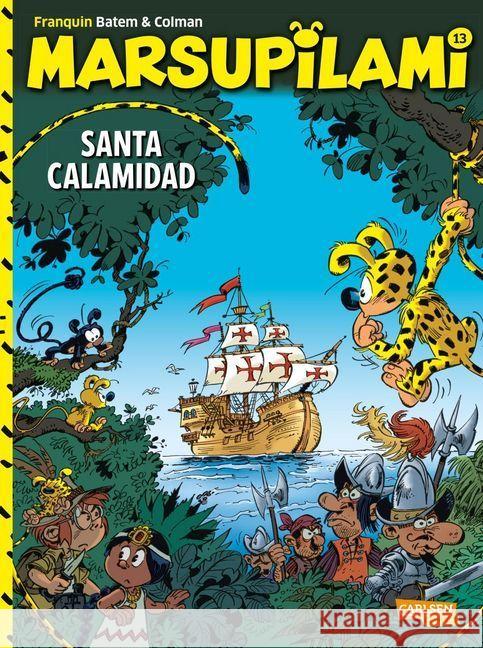 Marsupilami - Santa Calamidad Franquin, André; Colman, Stéphan 9783551799135 Carlsen - książka