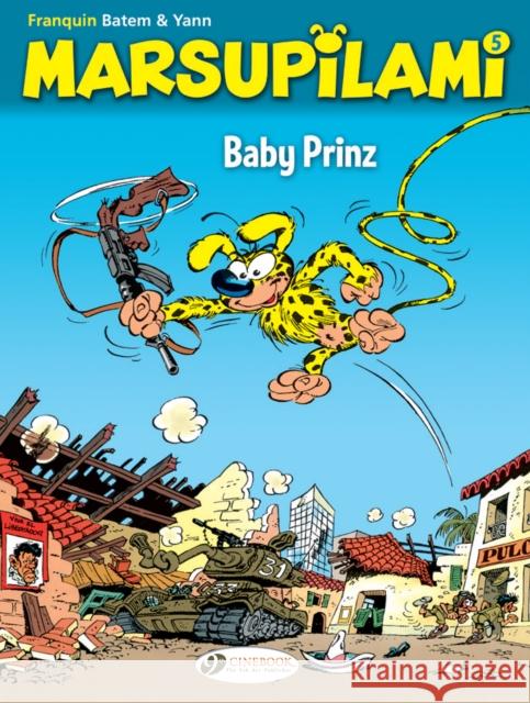 Marsupilami Vol. 5: Baby Prinz Yann 9781849185424 Cinebook Ltd - książka