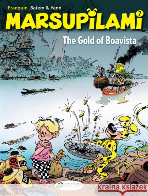 Marsupilami Vol. 7: The Gold of Boavista Yann 9781800440692 Cinebook Ltd - książka