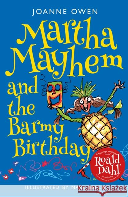 Martha Mayhem and the Barmy Birthday Owen, Joanne 9781848125605 Piccadilly Press - książka