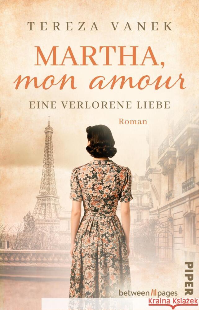 Martha, Mon Amour. Eine verlorene Liebe Vanek, Tereza 9783492508018 between pages by Piper - książka