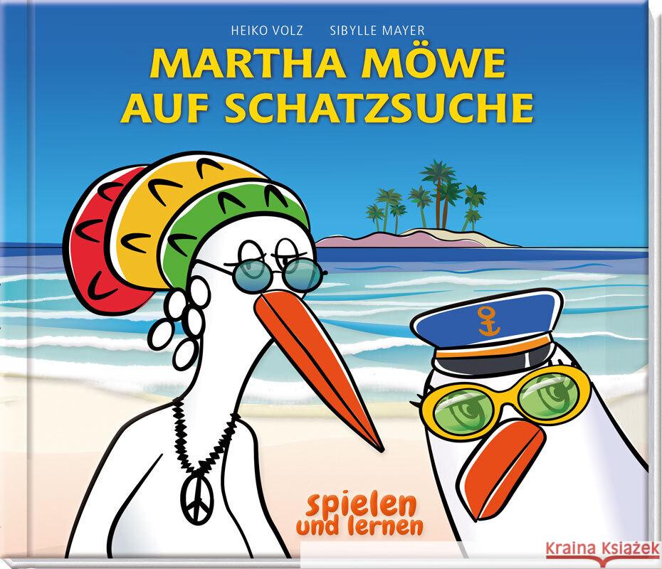 Martha Möwe auf Schatzsuche Volz, Heiko 9783963040504 spielen und lernen - książka