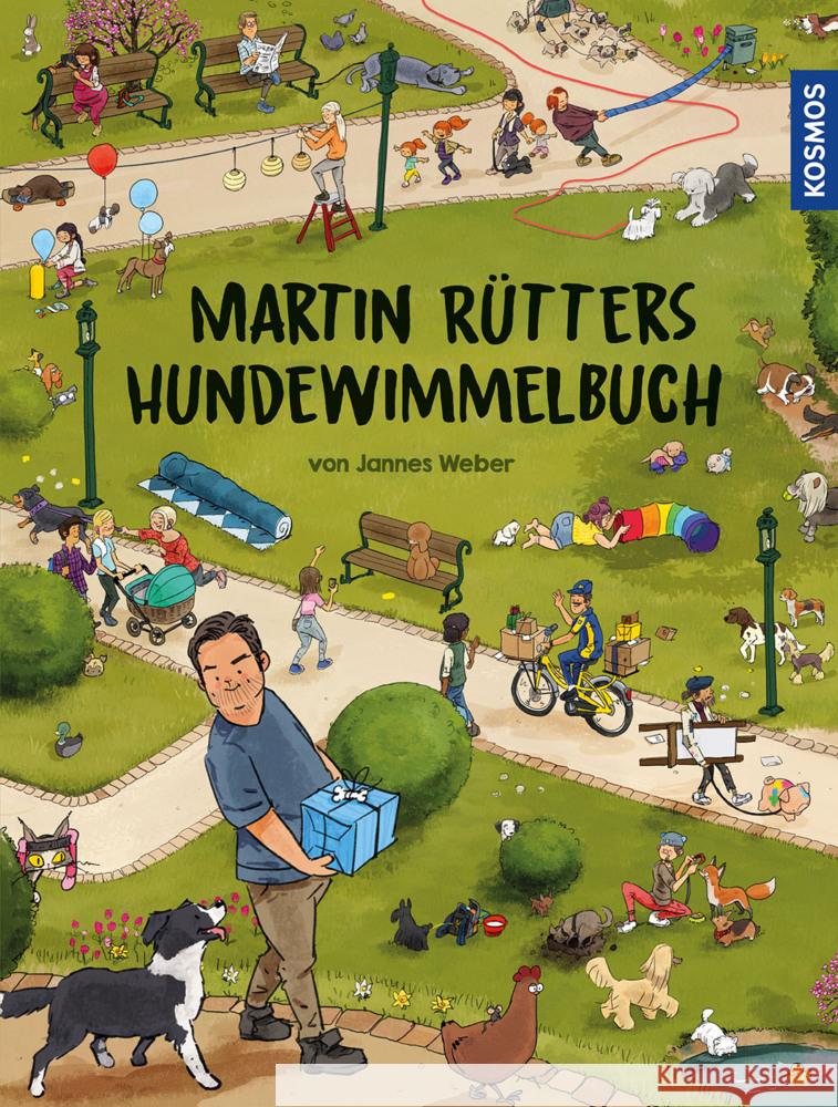 Martin Rütters Hundewimmelbuch Rütter, Martin, Weber, Jannes 9783440174944 Kosmos (Franckh-Kosmos) - książka