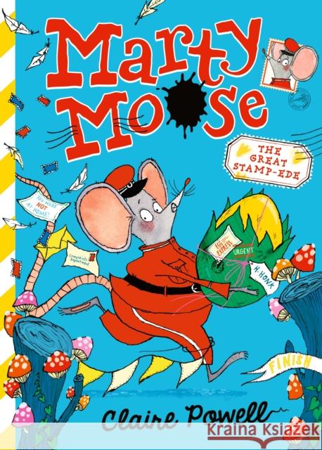 Marty Moose: The Great Stamp-ede: Funny animal friendship adventure stories for readers age 6, 7, 8, perfect for Easter! Powell, Claire 9781529524321 Walker Books Ltd - książka