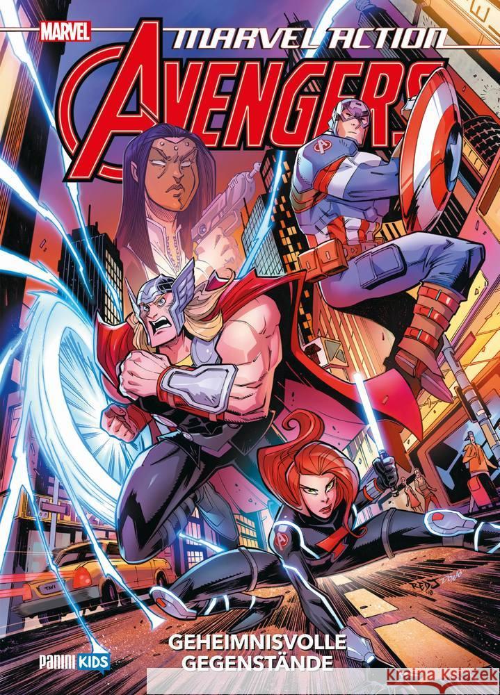 Marvel Action: Avengers. Bd.2 : Geheimnisvolle Gegenstände Manning, Matthew K.; Sommariva, Jon 9783741618444 Panini Manga und Comic - książka