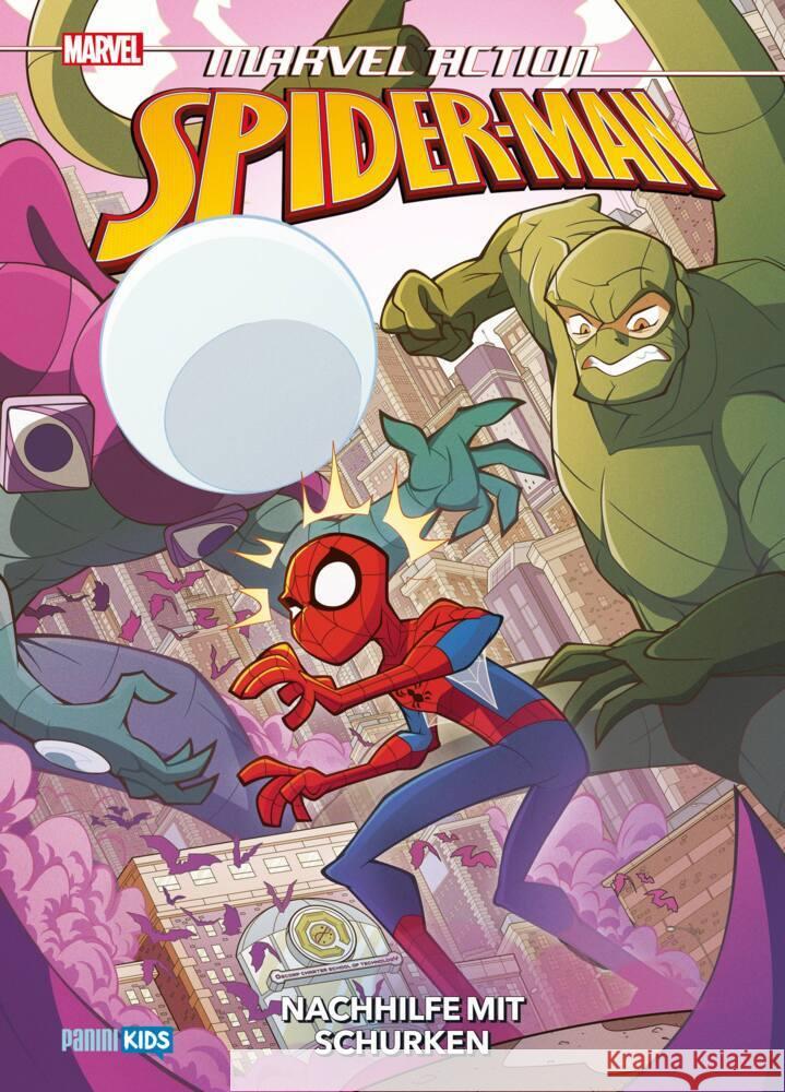 Marvel Action: Spider-Man Graley, Sarah, Purenins, Stef, Del Pennino, Mario 9783741625770 Panini Manga und Comic - książka