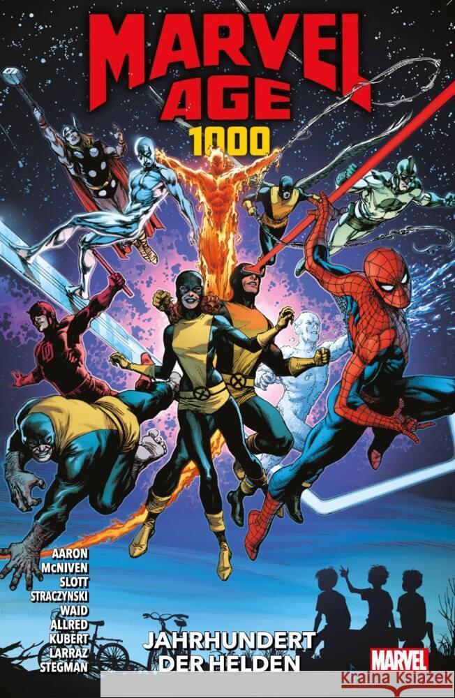 Marvel Age 1000: Jahrhundert der Helden Aaron, Jason, Andrews, Kaare, Cappuccio, Alesandro 9783741636677 Panini Manga und Comic - książka