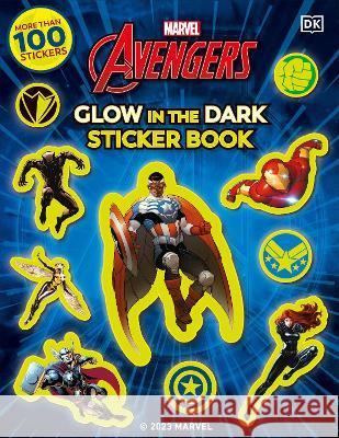 Marvel Avengers Glow in the Dark Sticker Book: With More Than 100 Stickers Dk 9780744093773 DK Publishing (Dorling Kindersley) - książka