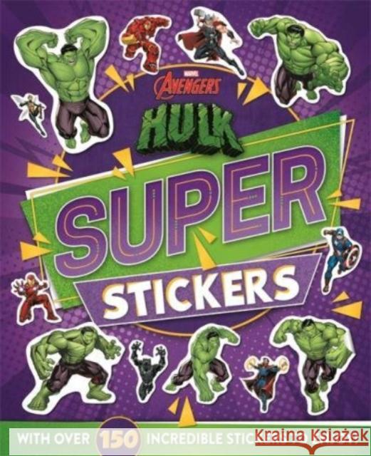 Marvel Avengers Hulk: Super Stickers Marvel Entertainment International Ltd 9781837950164 Bonnier Books Ltd - książka