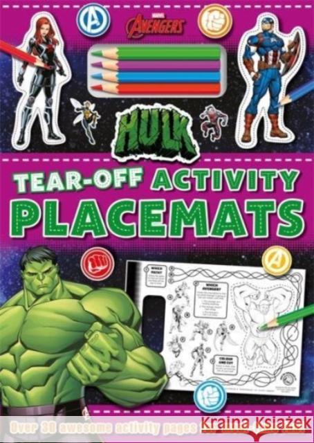 Marvel Avengers Hulk: Tear-Off Activity Placemats Marvel Entertainment International Ltd 9781803686127 Bonnier Books Ltd - książka