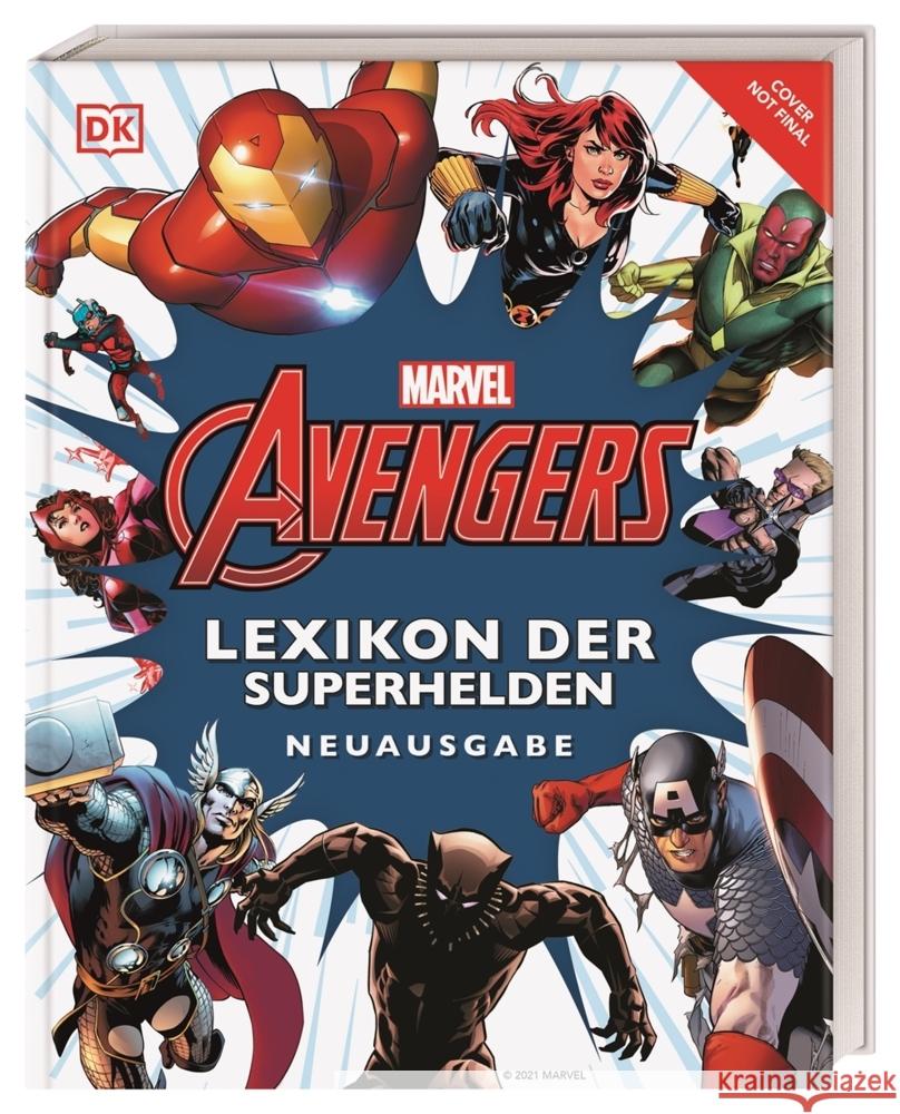 Marvel Avengers Lexikon der Superhelden Neuausgabe Cowsill, Alan 9783831043026 Dorling Kindersley Verlag - książka