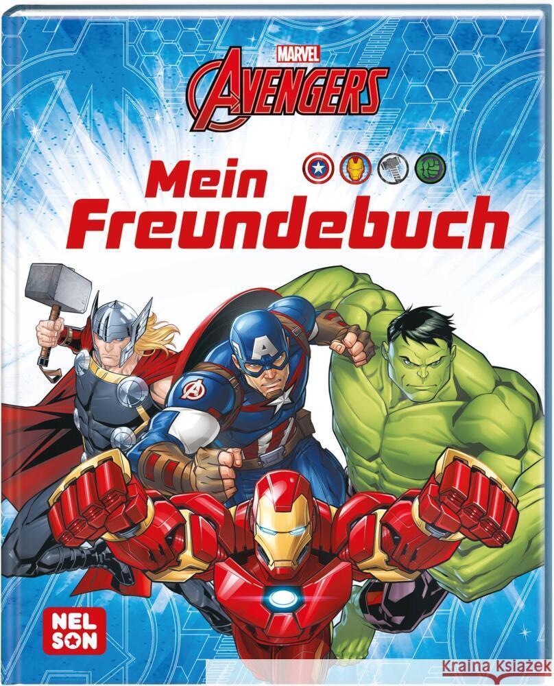 Marvel Avengers: Mein Freundebuch  9783845123691 Nelson - książka