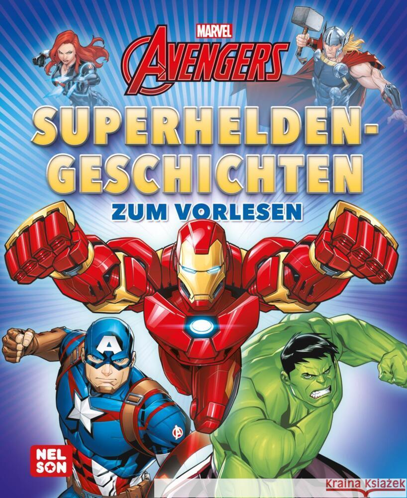 Marvel Avengers: Superhelden-Geschichten zum Vorlesen  9783845125244 Nelson - książka