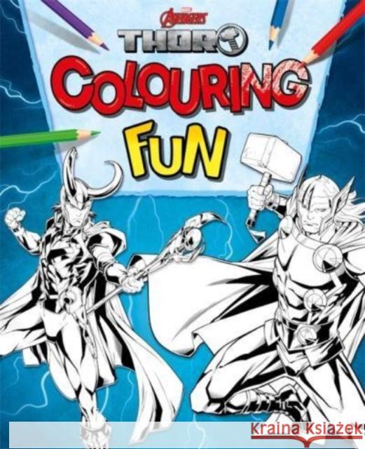 Marvel Avengers Thor: Colouring Fun Marvel Entertainment International Ltd 9781837950126 Bonnier Books Ltd - książka