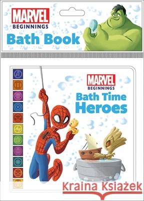 Marvel Beginnings: Bath Time Heroes Bath Book Pi Kids                                  Jay Fosgitt 9781503774308 Phoenix International - książka