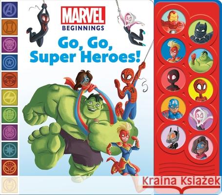 Marvel Beginnings Go Go Superheroes Sound Listen & Learn P I Kids 9781503772434 Phoenix International Publications, Incorpora - książka