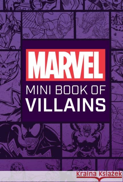 Marvel Comics: Mini Book of Villains Scott Beatty 9781683839576 Insight Editions - książka