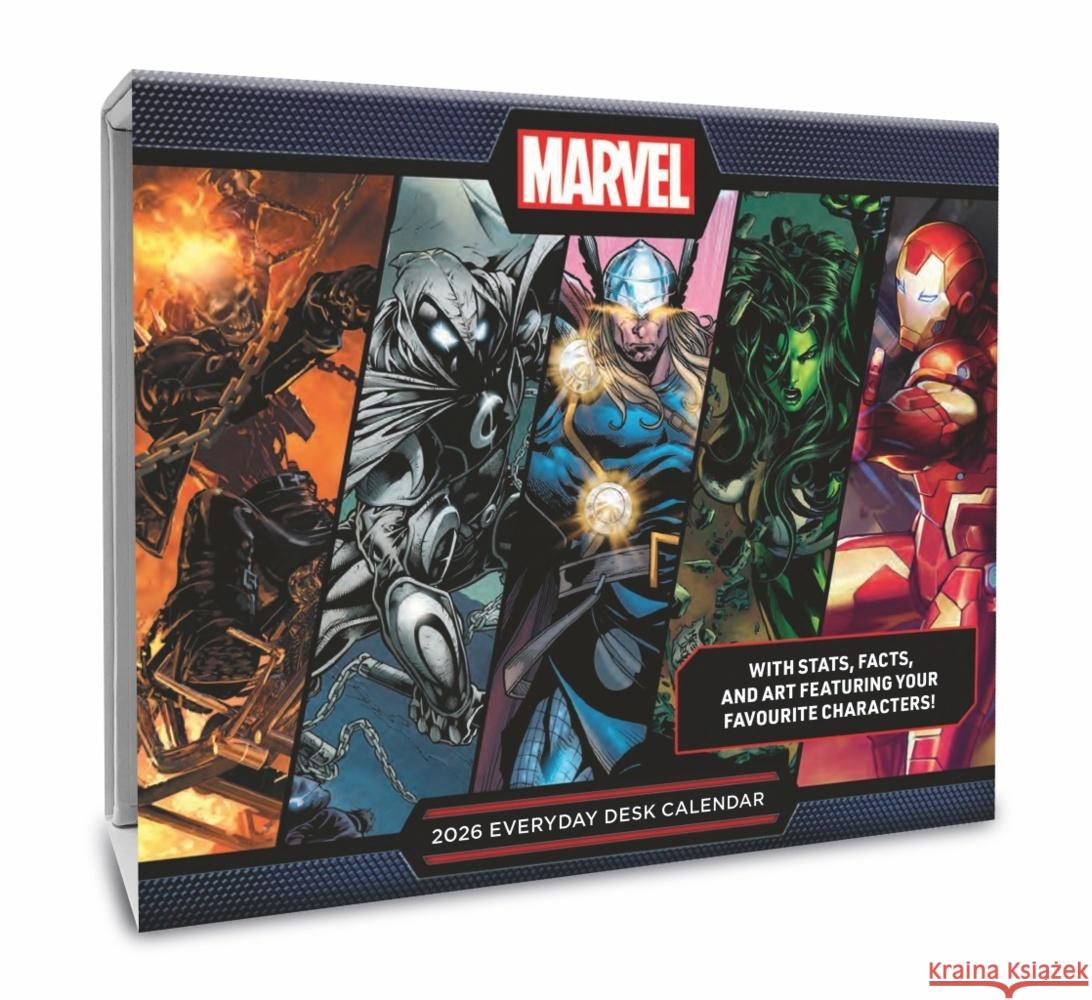 Marvel Comics Tagesabreißkalender 2026  9783840197130 Danilo - książka