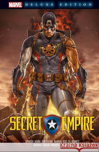 Marvel Deluxe Edition: Secret Empire Nick Spencer 9781804910795 Panini Publishing Ltd - książka