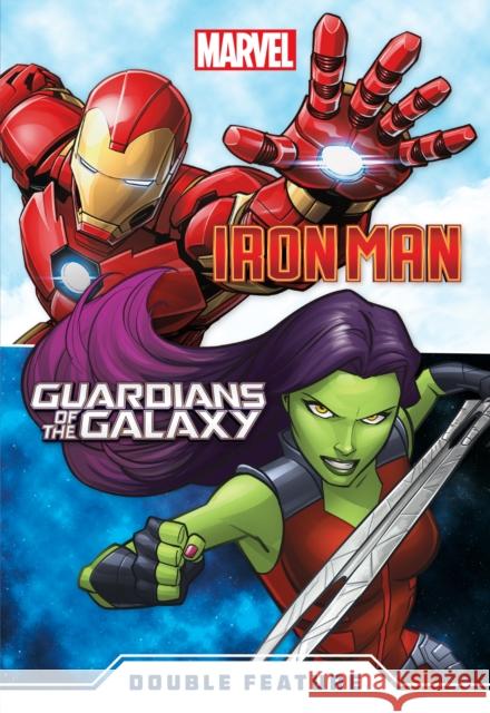 Marvel Double Feature: Iron Man and Guardians of the Galaxy Marvel Press Book Group 9781368113113 Marvel Press - książka