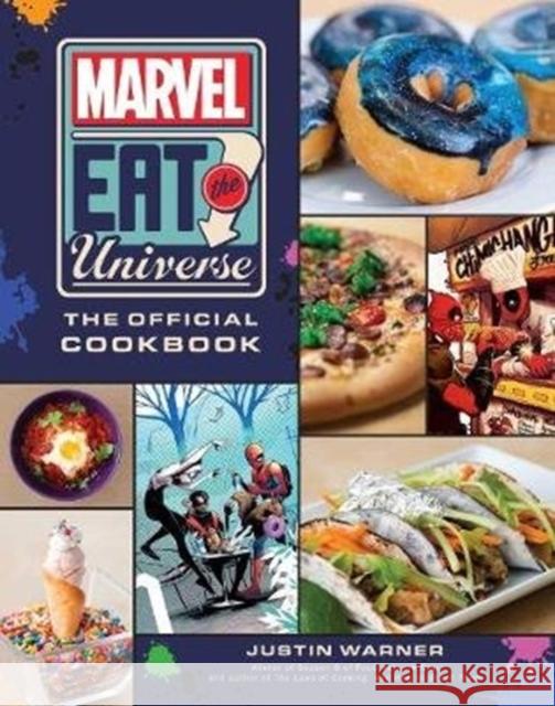 Marvel Eat the Universe: The Official Cookbook Justin Warner 9781789095890 Titan Books Ltd - książka