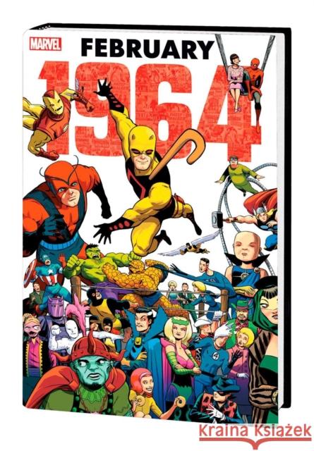 Marvel: February 1964 Omnibus Stan Lee 9781302954871 Marvel Comics - książka
