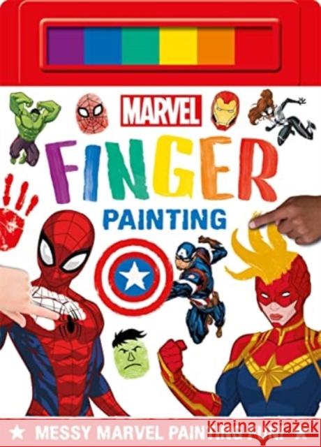 Marvel: Finger Painting Marvel Entertainment International Ltd 9781837713394 Bonnier Books Ltd - książka