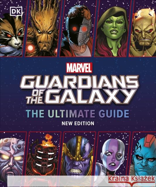 Marvel Guardians of the Galaxy The Ultimate Guide New Edition Nick Jones 9780241574782 Dorling Kindersley Ltd - książka