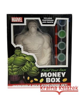 Marvel Hulk: Paint Your Own Money Box Igloo Books   9781839031939 Autumn Publishing - książka