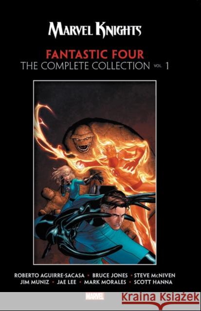 Marvel Knights Fantastic Four by Aguirre-Sacasa, McNiven & Muniz: The Complete Collection Vol. 1 Bruce Jones 9781302916329 Marvel Comics - książka