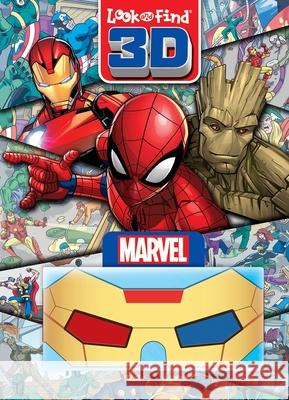 Marvel Look And Find 3D P I Kids 9781503767638 Phoenix International Publications, Incorpora - książka