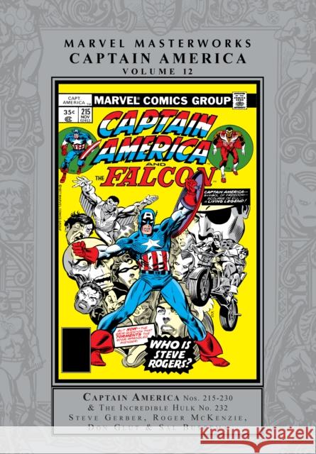 Marvel Masterworks: Captain America Vol. 12 Steve Gerber Roger McKenzie Don Glut 9781302922108 Marvel - książka