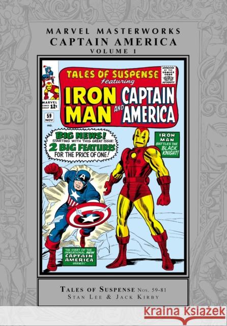 Marvel Masterworks: Captain America Vol. 1 (Remasterworks) Stan Lee 9781302956028 Marvel Universe - książka