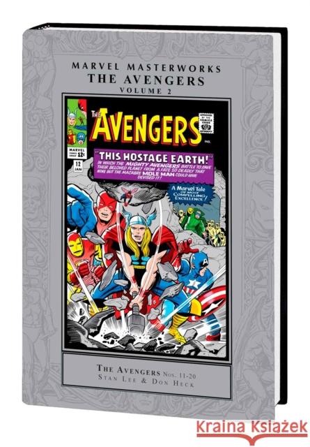 Marvel Masterworks: The Avengers Vol. 2 Stan Lee 9781302951405 Marvel Comics - książka