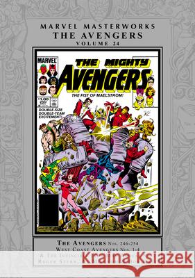 Marvel Masterworks: The Avengers Vol. 24 Roger Stern Bob Harras Al Milgrom 9781302955328 Marvel Comics - książka