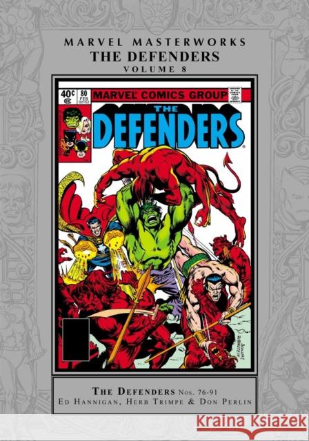 Marvel Masterworks: The Defenders Vol. 8 Marvel Comics 9781302933302 Marvel Comics - książka