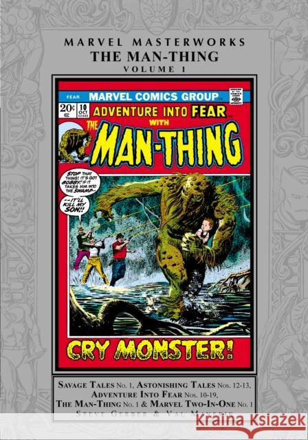 Marvel Masterworks: The Man-Thing Vol. 1 Roy Thomas 9781302955472 Marvel Comics - książka