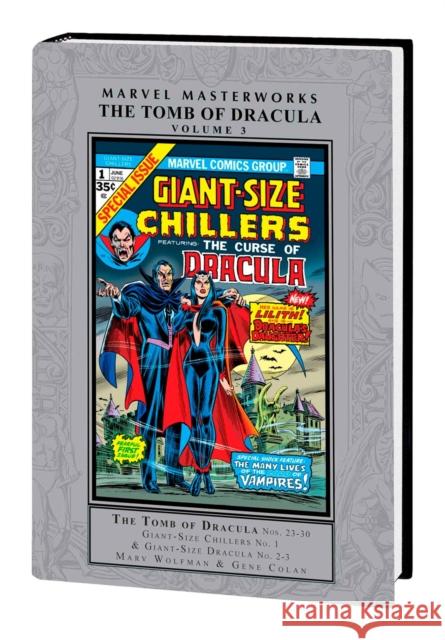 Marvel Masterworks: The Tomb Of Dracula Vol. 3 Marvel Various 9781302949440 Marvel Comics - książka