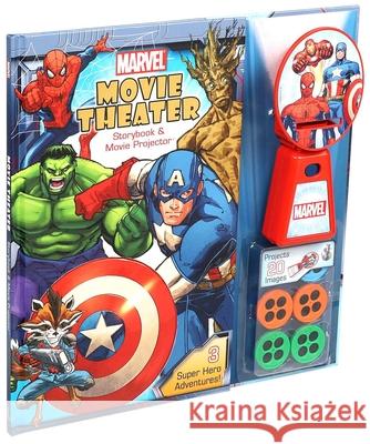 Marvel Movie Theater Storybook & Movie Projector Marvel 9780794442163 Sfi Readerlink Dist - książka