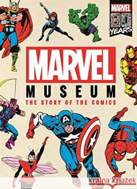 Marvel Museum: The Story of the Comics Ned Hartley 9781787415560 Templar Publishing - książka