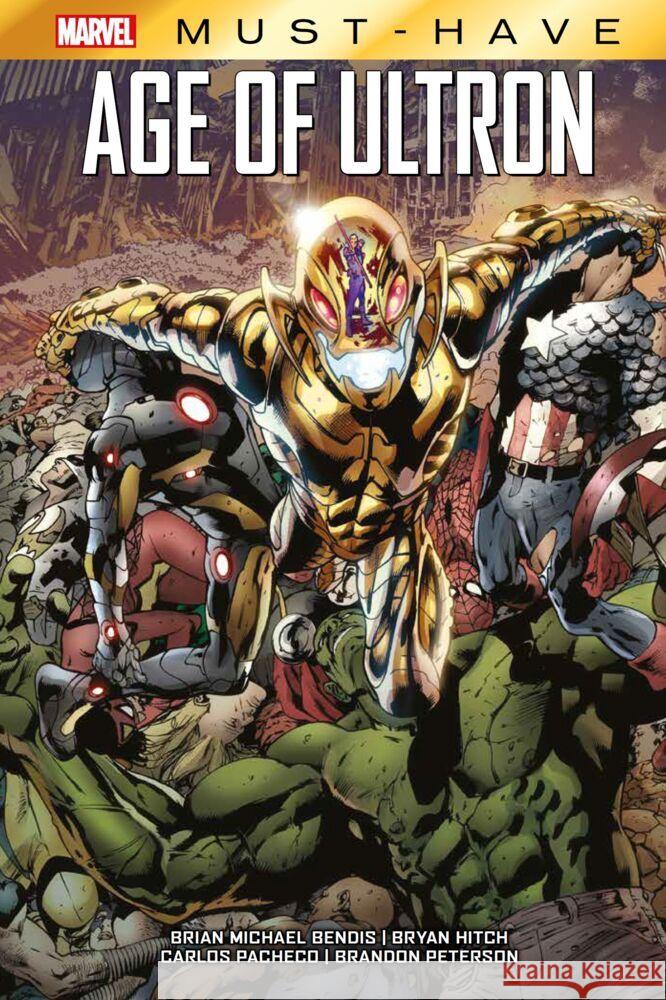 Marvel Must-Have: Avengers - Age of Ultron Bendis, Brian Michael, Hitch, Bryan, Guice, Butch 9783741628825 Panini Manga und Comic - książka