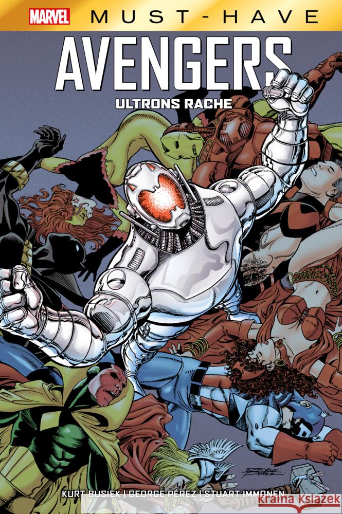 Marvel Must-Have: Avengers - Ultrons Rache Busiek, Kurt, Perez, George 9783741628764 Panini Manga und Comic - książka