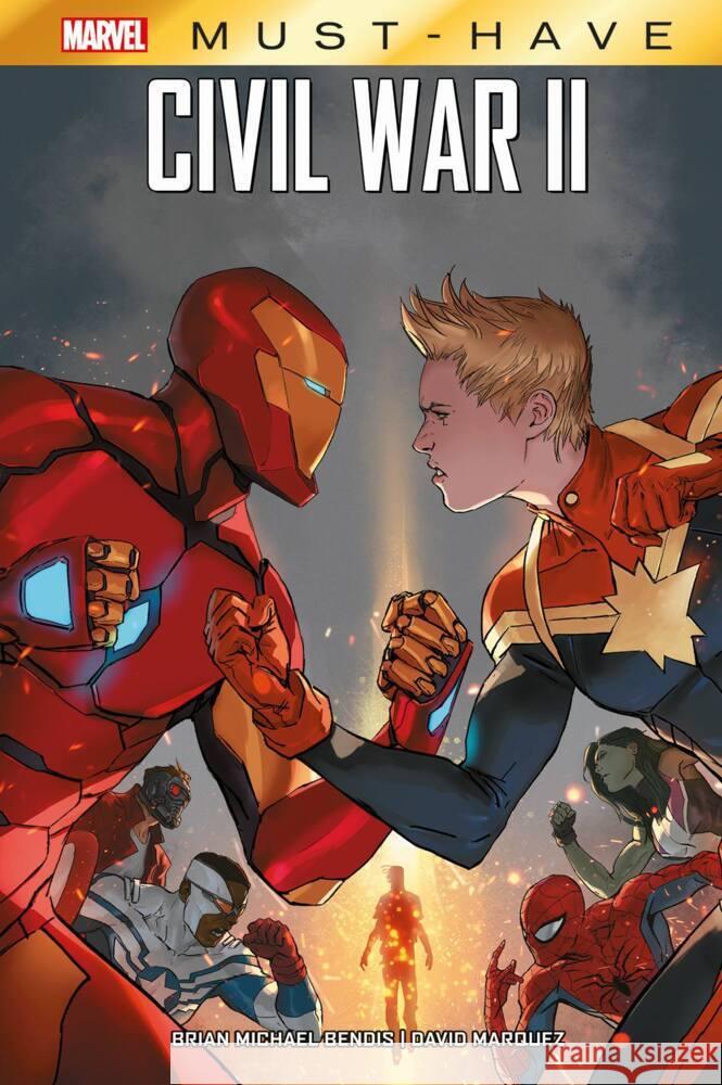 Marvel Must-Have: Civil War II Bendis, Brian Michael, Marquez, David 9783741636219 Panini Manga und Comic - książka