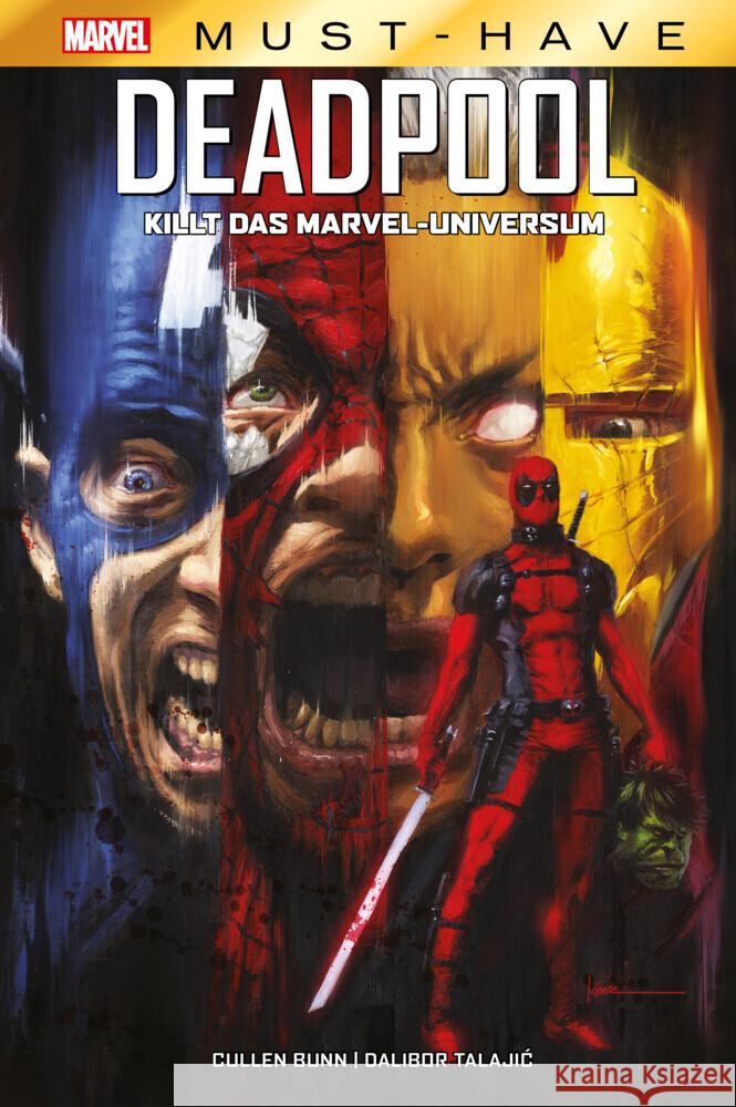 Marvel Must-Have: Deadpool killt das Marvel-Universum Bunn, Cullen; Talajic, Dalibor 9783741618420 Panini Manga und Comic - książka